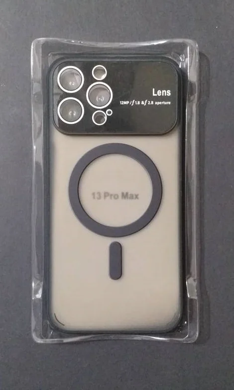 کاورآیفون Lens Magsafe iphone 13 Pro Max-onyx