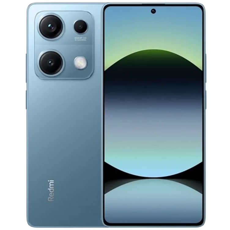 Main image - The image is a clean, professional product shot with the phone clearly in focus against a white back