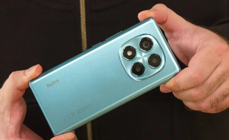 Gallery - The image is sharp and well-lit, clearly focusing on the phone's back design and camera module. Show