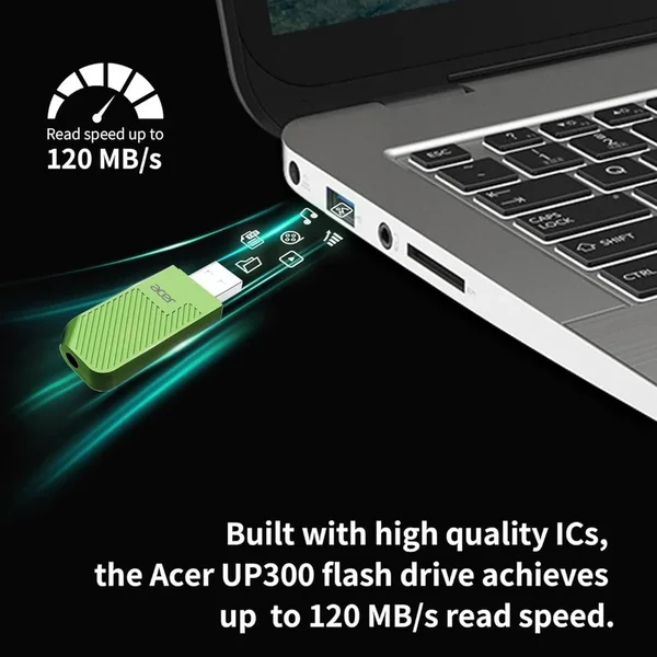 Description (after_intro) - The image clearly shows the product connected to a laptop, providing usage conte