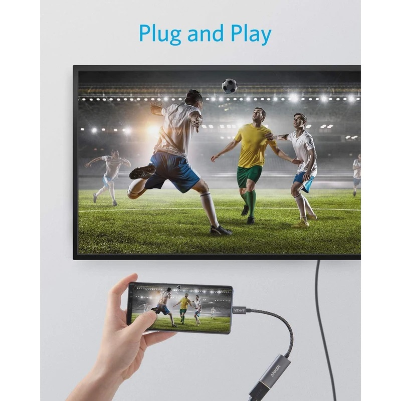 کابل تبدیل USB-C به HDMI انکر