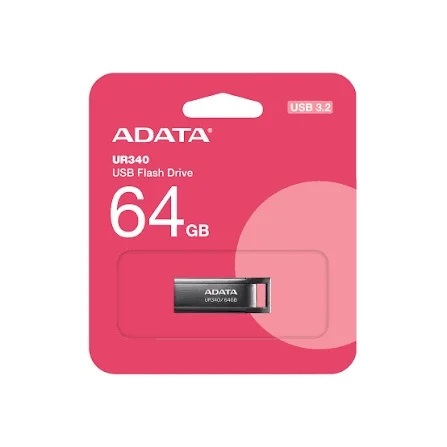 فلش مموری ای دیتا مدل UR340 USB 3.2 ظرفیت 64 گیگابایت