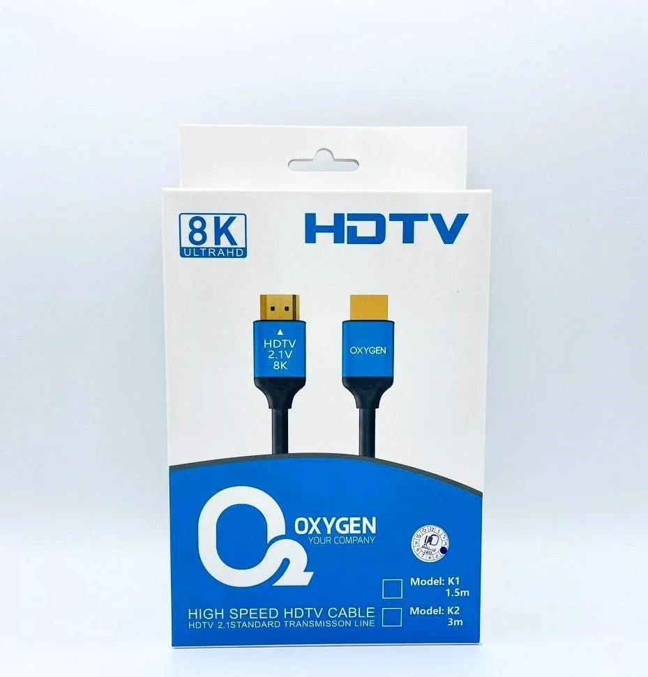 کابل HDMI اکسیژن مدل K1 طول ۱.۵ متر ۸K