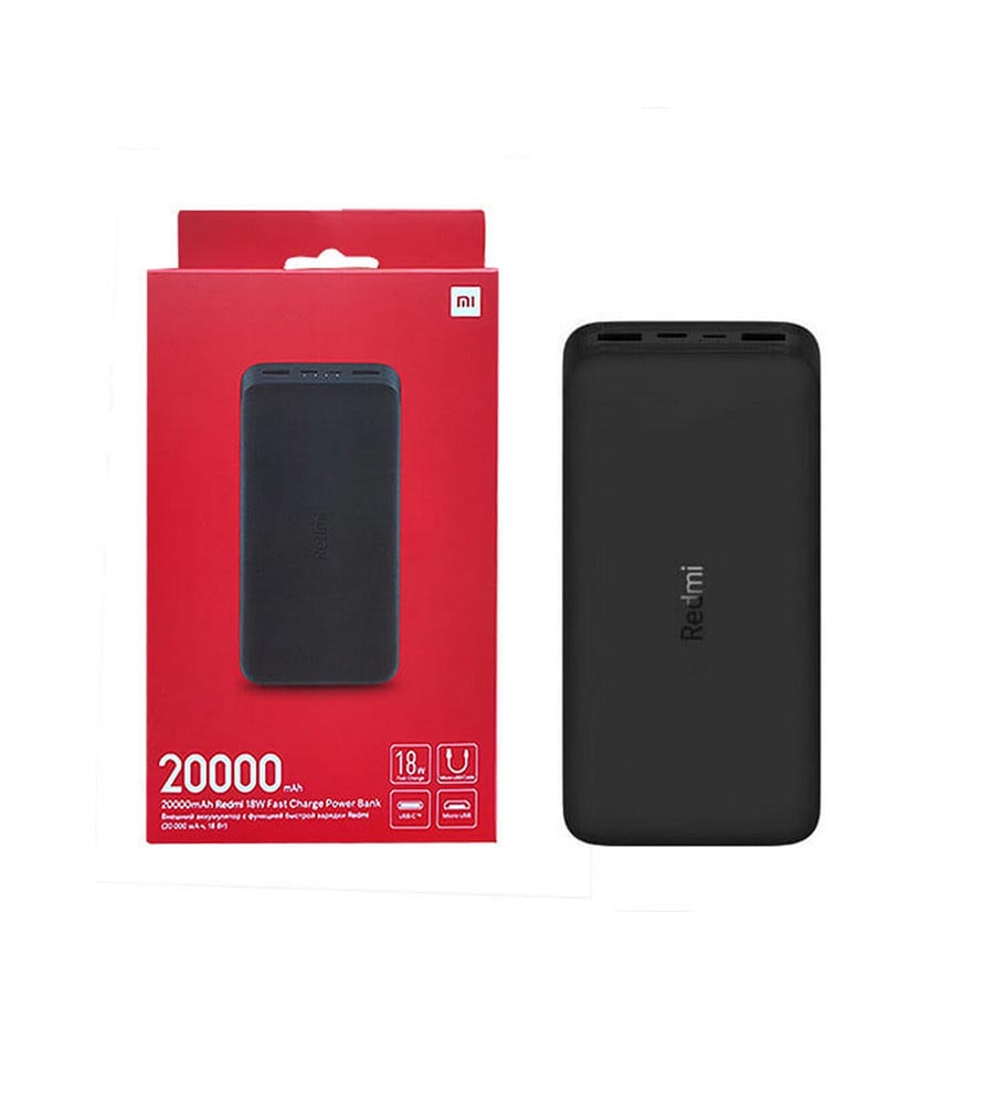 پاوربانک شیائومی مدل Redmi PB200LZM ظرفیت 20000 میلی آمپر ساعت