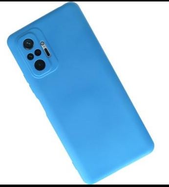 کاورشیائومی سیلیکونی اصلی xiaomi-حOCO X3 GT/R.M NOTE 10 PRO 5G Blue