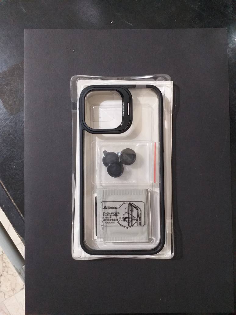 کاورآیفون اورجینال پشت شفاف Eason case 13 Pro Max 