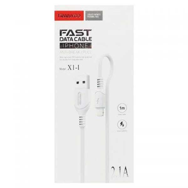 کابل تبدیل usb به لایتنینگ ترانیو مدل T-X1I 