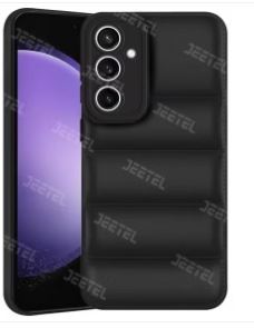 قاب پافرمحافظ لنزدار Samsung Galaxy S23 FE 5G-سرمه ای