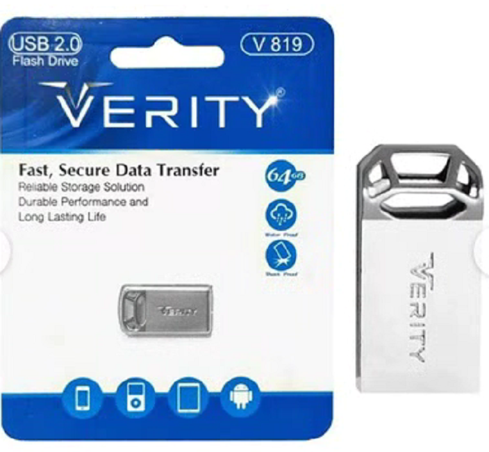 فلش مموری ظرفیت64گیگابایت مدل وریتی v810