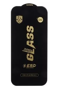 گلس آیفون 16/14PRO/15 Full Cover OG ESD OVOG