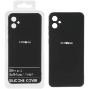 قاب نیو سیلیکون محافظ لنزدار Samsung A05 - RF - مشکی