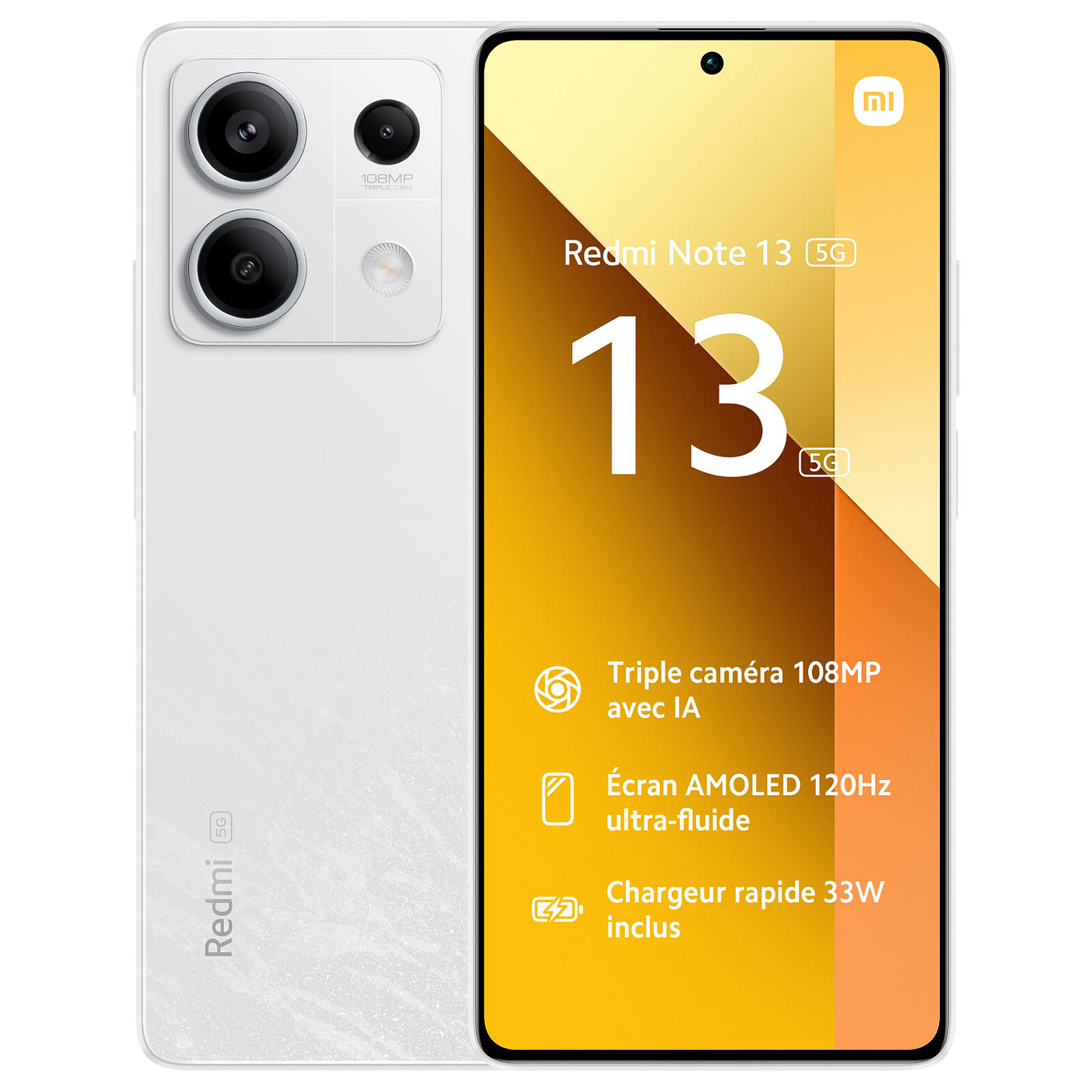 گوشی موبایل شیائومی مدل Redmi Note 13 5G ظرفیت 256 گیگابایت و رم 8 گیگابایت