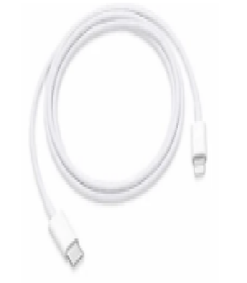 کابل ایفون 13مدل type-C-to-lightning-a1703 سفید