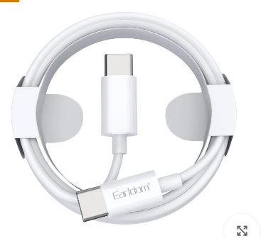 کابل ارلدوم Ec-166C- type c to type c-cable 1mسفید