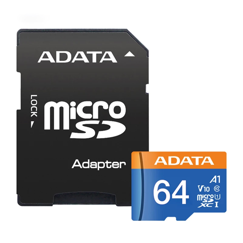 کارت حافظه MicroSDXC ای دیتا مدل Premier کلاس 10 استاندارد UHS-I سرعت 100MBps ظرفیت 64 گیگابایت