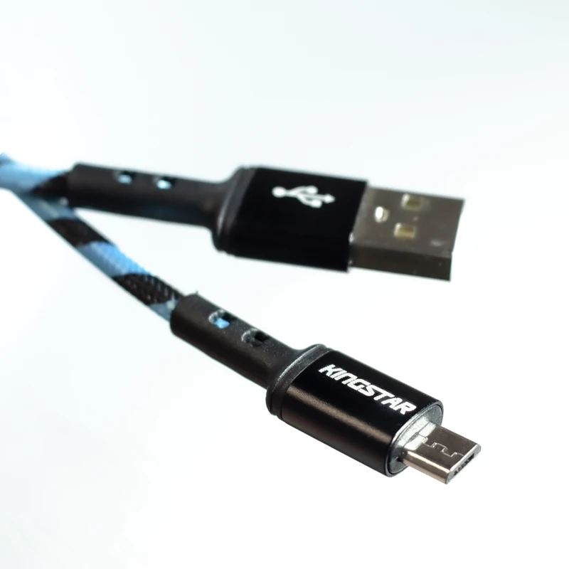 کابل شارژر Micro USB فست شارژ کینگ استار مدل K120A 2.1A