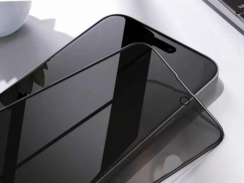 محافظ صفحه نمایش گلس مدل Privacy مناسب Iphone 14 Pro Max
