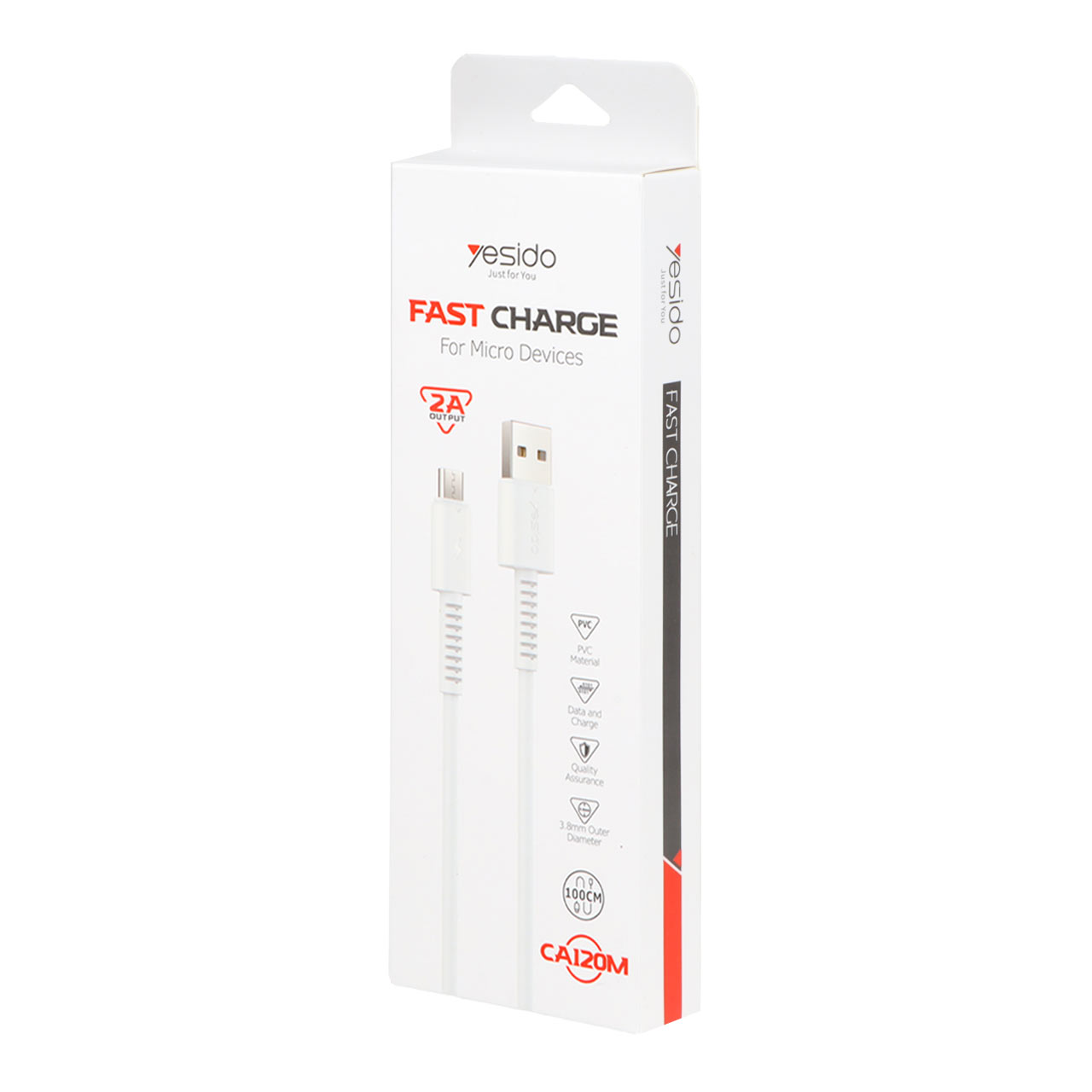 کابل شارژ اندروید Yesido مدل CA120M