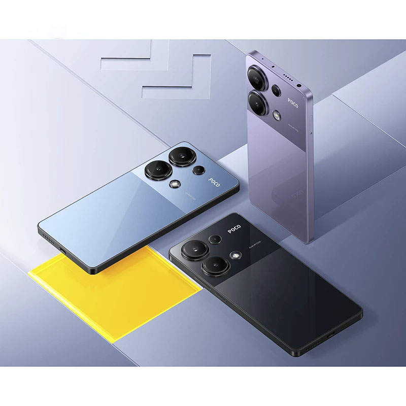گوشی موبایل شیائومی مدل Poco M6 Pro دو سیم کارت ظرفیت 512 گیگابایت و رم 12 گیگابایت
