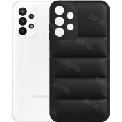 گارد سامسونگ پافر سیلیکونی A23 4G Black
