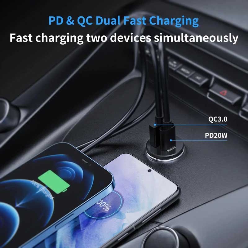 شارژر فندکی 20 وات اکستروم مدل ACC20WPDQ